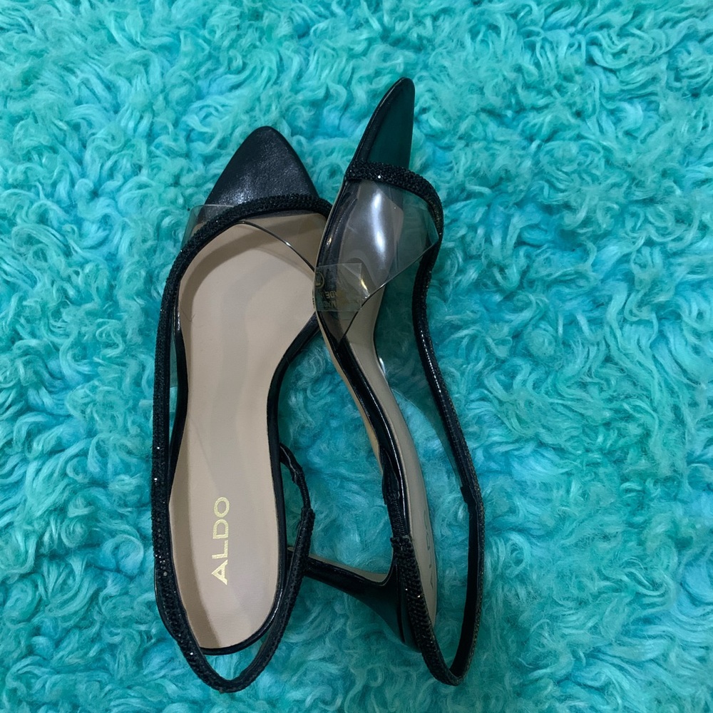 Aldo rhinestone detail shoes